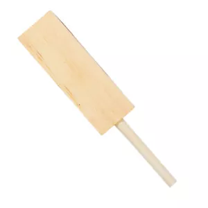 Strop in pelle con base in legno - Foto 1 di 3