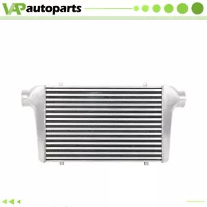 Intercooler Front 25"x12"x3" Universal Full Aluminum Tube & Fin Silver 2.5"OD - Picture 1 of 8