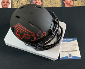Beckett Authentic Signed Matt Ryan Auto Riddell Falcons Football Mini Helmet