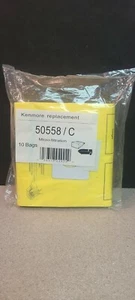 10 Pack NEW 50558 /C Kenmore Anti Bacteria Micro Filtration Canister Vacuum Bags - Picture 1 of 2