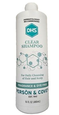Champú DHS CLEAR limpieza diaria cabello y cuero cabelludo 16 oz ¡NUEVO LOOK! Foto 1 de 2