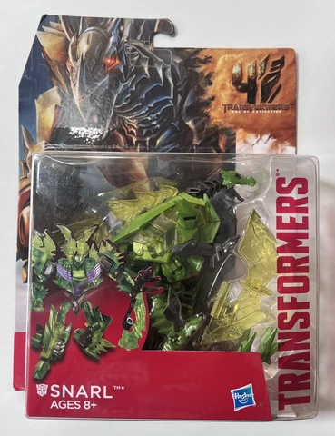 2014 Transformers Age of Extinction SNARL Deluxe Class Action Figure Hasbro Cover