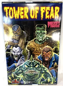 Mezco's Monsters 5-Points TOWER OF FEAR Deluxe Boxed Set Diorama & Figures - Picture 1 of 5
