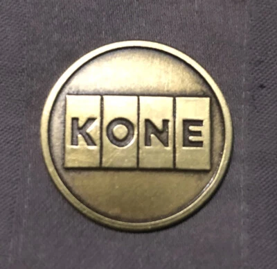 KONE elevator…golf ball marker… 1 inch metal