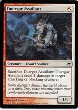 Duergar Assailant *PLAYSET* Magic MtG x4 Eventide SP