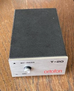 Ortofon T-20 MC step-up Transformer Silver Black - Picture 1 of 3