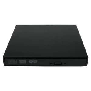 USB External DVD CD Burner Optical Disc Player Windows Mac Laptop Writer Drive - Afbeelding 1 van 9