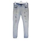 Public Supply Co Nyc Mens Jeans Size 34 x 32 Distressed Skinny Street Stretch