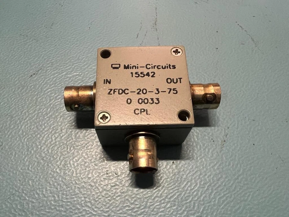 Mini Circuits Directional Coupler 10MHz-250MHz 75 ohm - Image 1 of 1