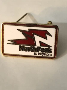 North Peak Keystone Colorado Ski Pin VTG Skiing Pin SOUVENIR TRAVEL 🧡 - Picture 1 of 4