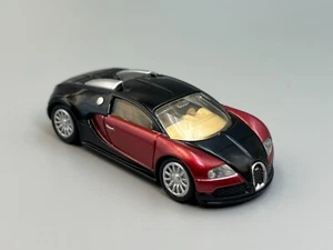 Bugatti Veyron 16.4 Red and Black Tomica Premium 1/64 Scale - Picture 1 of 14