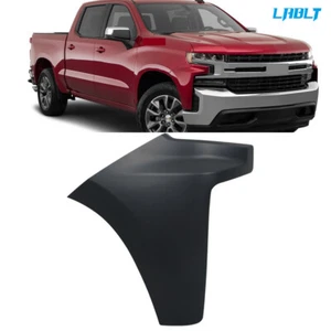 LABLT Front Bumper End Cap Passenger Side For Chevy Silverado 1500 2019-2022 - Picture 1 of 9