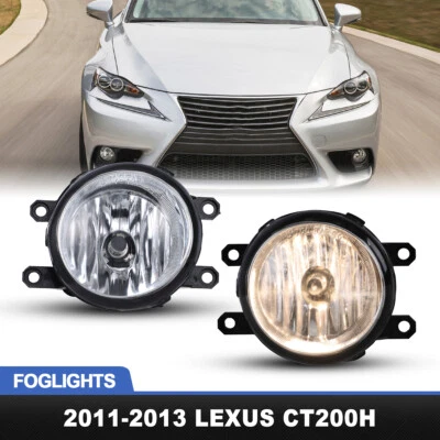 For 2011-2013 LEXUS CT200H & 2011-2015 LEXUS IS250 LEXUS IS350 Fog Lights Pair Foto 1 de 4