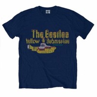 The Beatles Yellow Submarine Official Merchandise T-Shirt M/L/XL - Neu