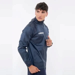 Giacca a vento uomo rain jacket anti vento pioggia impermeabile cappuccio da 2XL - Picture 1 of 5