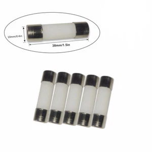 5Pcs 25A 10x38mm 380V 100KA Cylindrical Ceramic Fuses Link 25 amp RO15 RT14 RT18 - Picture 1 of 2