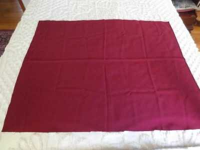 4534.  Crepe-Like MAROON Apparel, Craft FABRIC w/Silky Back - 44" x 7/8 yd. - Image 1 of 3