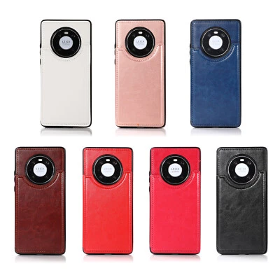 Phone Case For Huawei Mate 20 30 40 Leather Wallet Card Slot Holder Flip Cover - Image 1 of 4