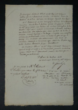 Insurrection de juin 1832 - Certificat de bonne conduite pour Arsène VAVASSEUR