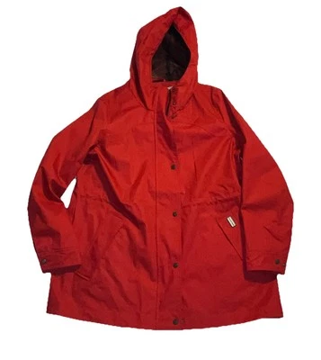 Chaqueta de lluvia Hunter roja para mujer (XL) Foto 1 de 4