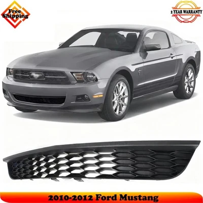 Front Bumper Lower Grille For 2010-2012 Ford Mustang Foto 1 de 4