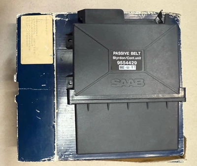 全新 正品 88 89 SAAB 900 被动座椅皮带系统 控制单元 模块 95544429 — 第 1/4 张图片
