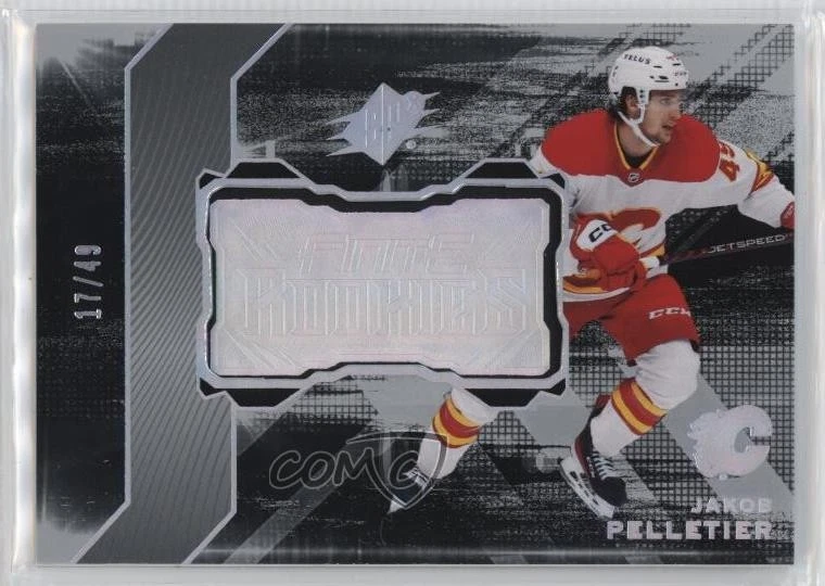 2023-24 SPx Finite Rookies Silver Spectrum /49 Jakob Pelletier #F-47 RC - Image 1 of 3
