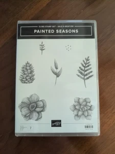 Stampin Up!  PAINTED SEASONS Stamps & Dies ... A Set for ALL Seasons! - Picture 1 of 3