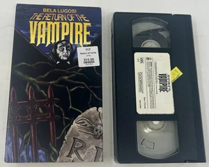 Bela Lugosi The Return of The Vampire VHS 1988 - Picture 1 of 6