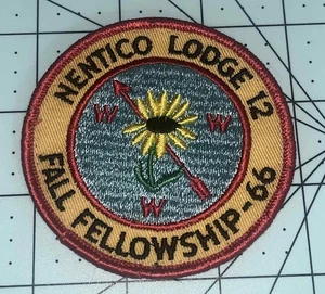 1966 BROAD CREEK FELLOWSHIP SET NENTICO LODGE 12 BOY SCOUT ORDINE FRECCIA OA (SR) - Foto 1 di 1