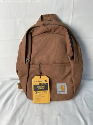 NWT Dark Tan Carhartt Classic Mini Backpack - Image 1 of 4
