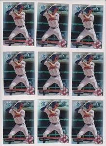 Ernie Clement 2017 Bowman Chrome Draft Refractor Lotto (18) #BDC-88 Rookie Lotto RC - Foto 1 di 4