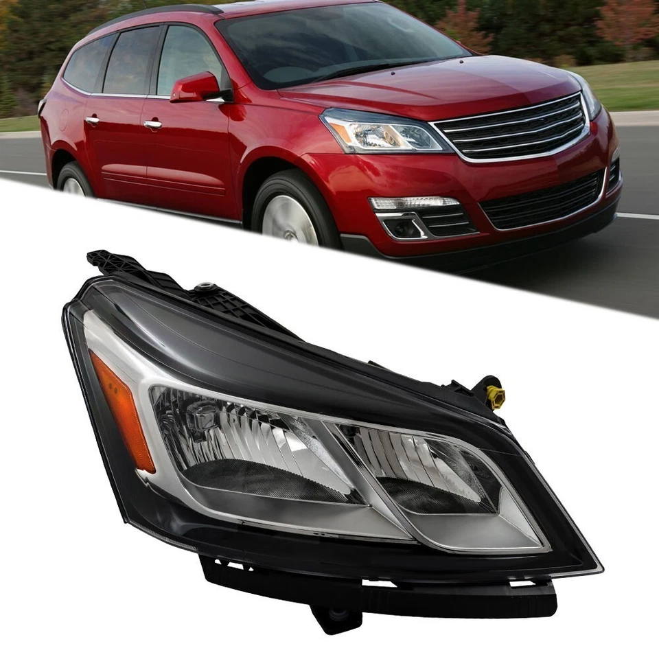 Headlight Assembly For Chevy Traverse 2013-2017 Headlamp Passenger Side Halogen - Image 1 of 4