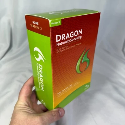 Nuance Dragon NaturallySpeaking 12.0 Home K409A-G00-12.0 - New & Sealed - Image 1 of 4