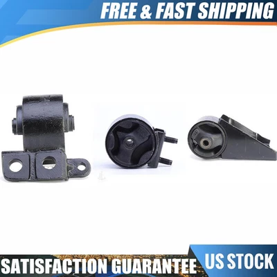 3PCS Anchor-Enging Motor Mount Kit For 98-01 KIA SEPHIA 1.8L F4A-EL Auto 4Spd - Image 1 of 4