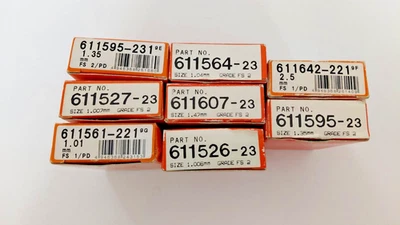 MIYUTUYO GAGE BLOCKS, SET OF 8 (mm) STEEL RECTANGULAR - Image 1 of 4