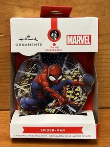Hallmark Marvel Comics Spider-Man blinkend beleuchtet Weihnachtsschmuck Feiertage - Bild 1 von 4