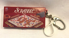 Porte-clés Milton Bradley Scrabble mini jeu de voyage complet avec carreaux vintage 1999
