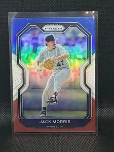 2021 Panini Prizm Red White & Blue Prizm Jack Morris #49 HOF - Bild 1 von 2