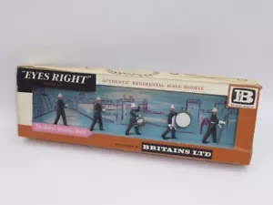 Vintage Britains Plastic Royal Marines Band Item No 7288 Boxed - Picture 1 of 7