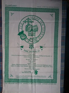 VINTAGE TEETUCH - CLAN MACDONALD - CLANCELTIC 2006 - BAUMWOLLE - BRANDNEU - Bild 1 von 1