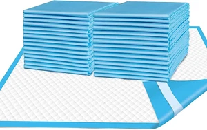 Disposable Underpads Incontinence Bed Pads 23'' X 23'' Disposable Chucks Pee - Picture 1 of 12