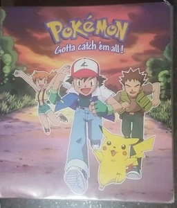 Vintage Pikachu 1999 3 Ring Card Binder + 35 Pages 630 WoTC POKEMON CARDS NM-MP - Picture 1 of 24