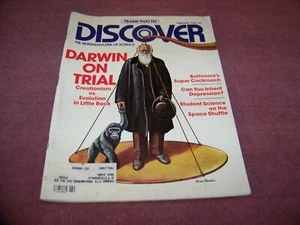 Vintage Discover Magazine 1982 Darwin On Trial / Super Cockroach / Space Shuttle - Picture 1 of 4