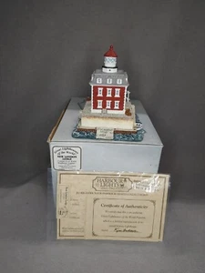 Harbour Lights New London Ledge Connecticut #406 1997 Preowned Box/COA - Bild 1 von 6