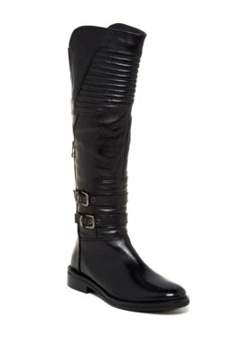 Botas de moto Sheridan Mia negras Pelton acanaladas para mujer nuevas en caja $244 talla EU 36 Foto 1 de 4