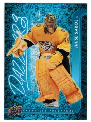 24/25 2024 UPPER DECK SERIES 2 HOCKEY DAZZLERS BLUE CARDS DZ-XX U-Pick From List - Image 1 of 2