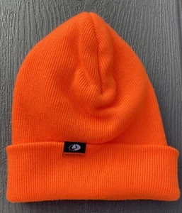 Mossy Oak Hunting Beanie Blaze Orange Knitted Unisex One Size - Picture 1 of 4