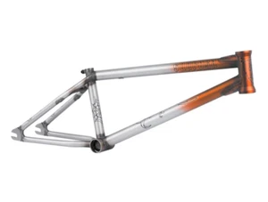 SUBROSA ROSE BMX FRAME AUTHORIZED DEALER TRANS ORANGE FADE NEW IN BOX - Picture 1 of 7