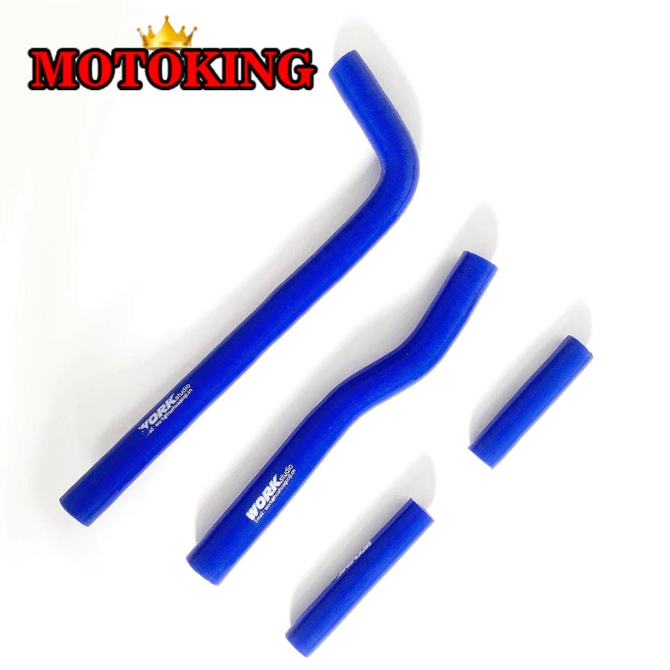 Blue Silicone Radiator Hose for Yamaha YZ250F 01-2005 2004 2003 WR250F 2001-2006 Foto 1 de 4